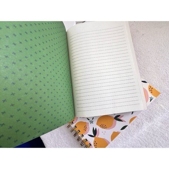 Write-In Recipe Cook Book Lemons Cocktail Blank Bound Notebook Bar Kitchen GIFT - Picture 5 of 10